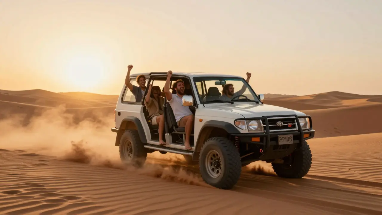 The Ultimate Desert Safari Experience for a Bachelor Party in Dubai
