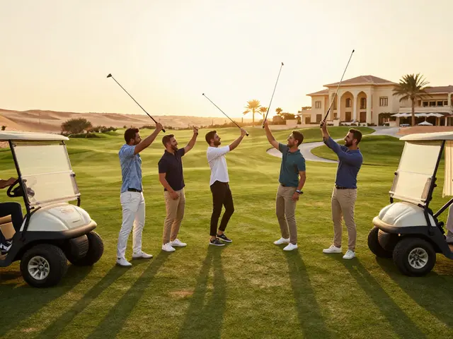 Top 5 Golf Courses to Visit During Your Dubai Bachelor Party
