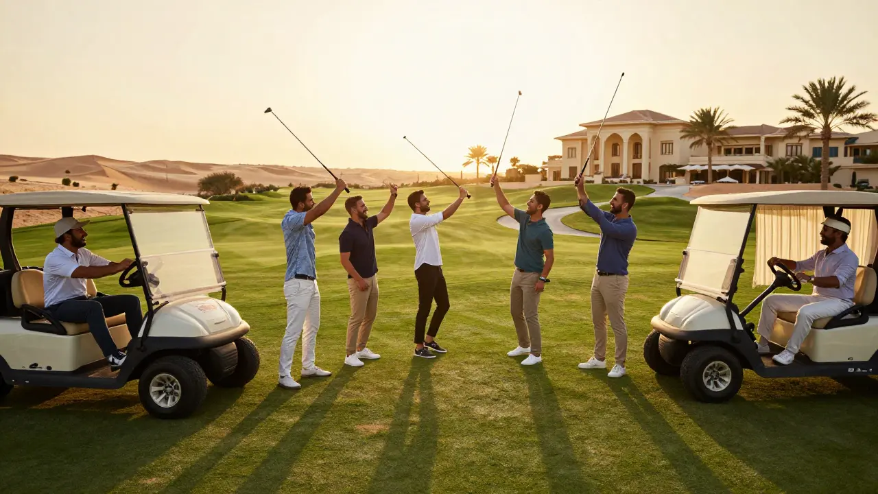 Top 5 Golf Courses to Visit During Your Dubai Bachelor Party